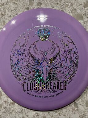 Discmania Cloud Breaker Special Edition Disc Golf Disc Purple 175g